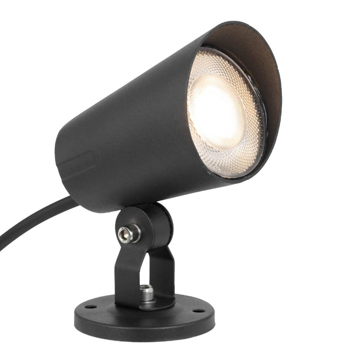 KRILUX: Black 24V Exterior LED Garden Spike Spot Light (Available in 7W & 12W)