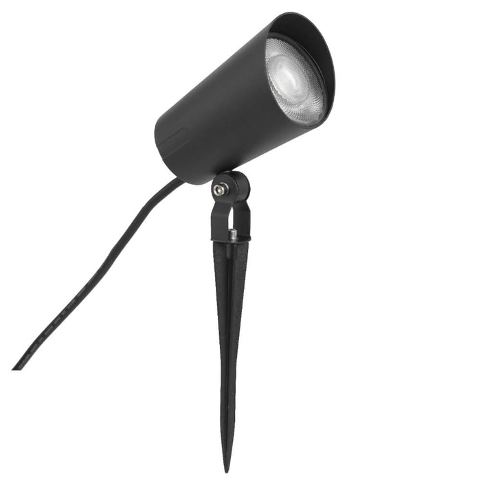 KRILUX: Black 24V Exterior LED Garden Spike Spot Light (Available in 7W & 12W)