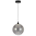 Telbix KUPLA: Minimalist 1 Light Glass Pendant Light (Available in Smoke, Clear & Champagne)