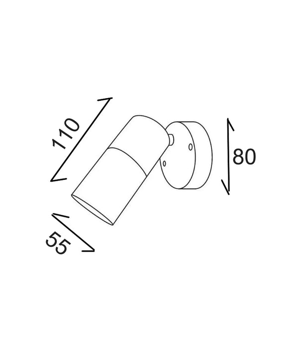 LENGAN: Adjustable Round Base Interior Spot Lights (Available in Black & White | 1 Light, 2 Light, 3 Light & 4 Light)