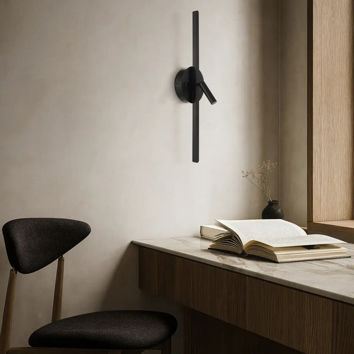 LENOX: Contemporary Style 2 in 1 LED Wall Light (Available in Black & White)