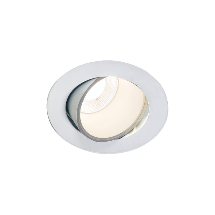 FOCUS.8: White Recessed Tricolour Gimbal LED