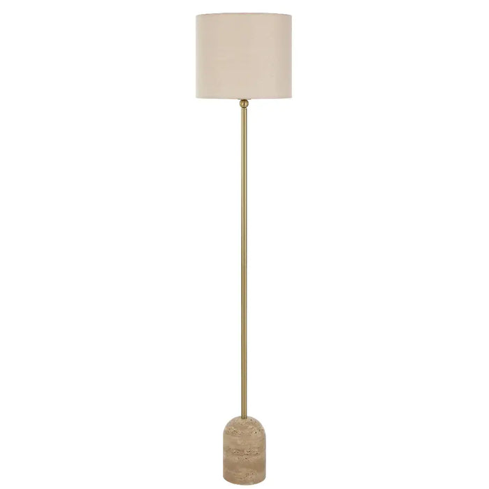 LIVIA: Floor Lamp with Fabric Shade
