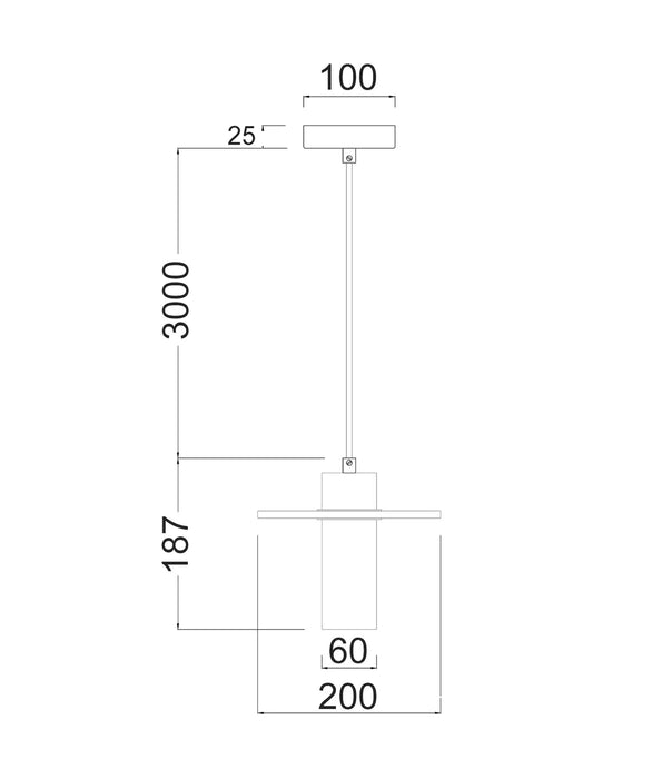 LUCERNA: Cylinder Round Hat Marble Shade Brass Highlight Interior Pendant Light
