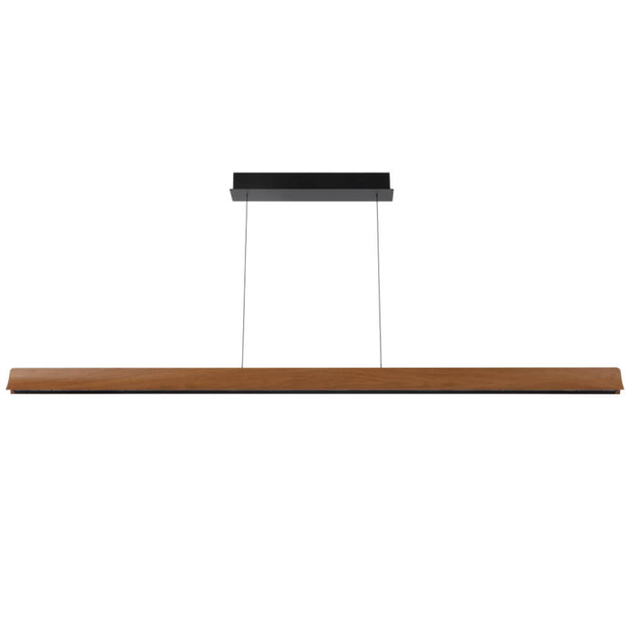 LUCID: 180cm Linear Pendant Light (Available in Black & Wood Tone)