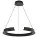 Telbix LUCID: Round LED Pendant Light (Available in Black & Wood Tone)