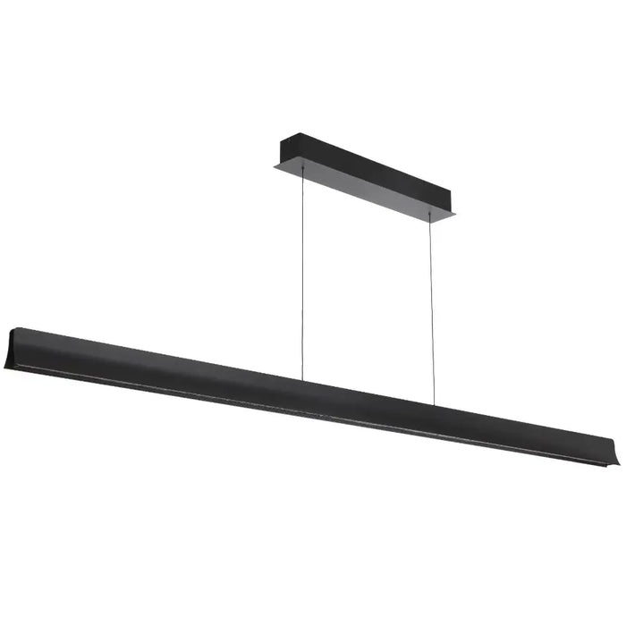 LUCID: 180cm Linear Pendant Light (Available in Black & Wood Tone)