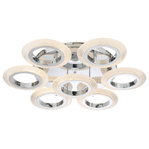 Telbix LUNA: Close to Ceiling 3 CCT LED Ring Pendant (Available in 4 Ring, 5 Ring & 7 Ring)