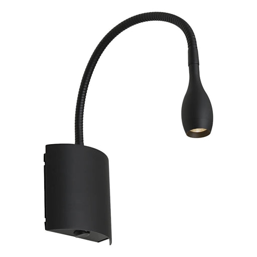 Cougar LUND: 3W 250Lm LED Wall Light Featuring Flexible Arm(Available in Black & White)