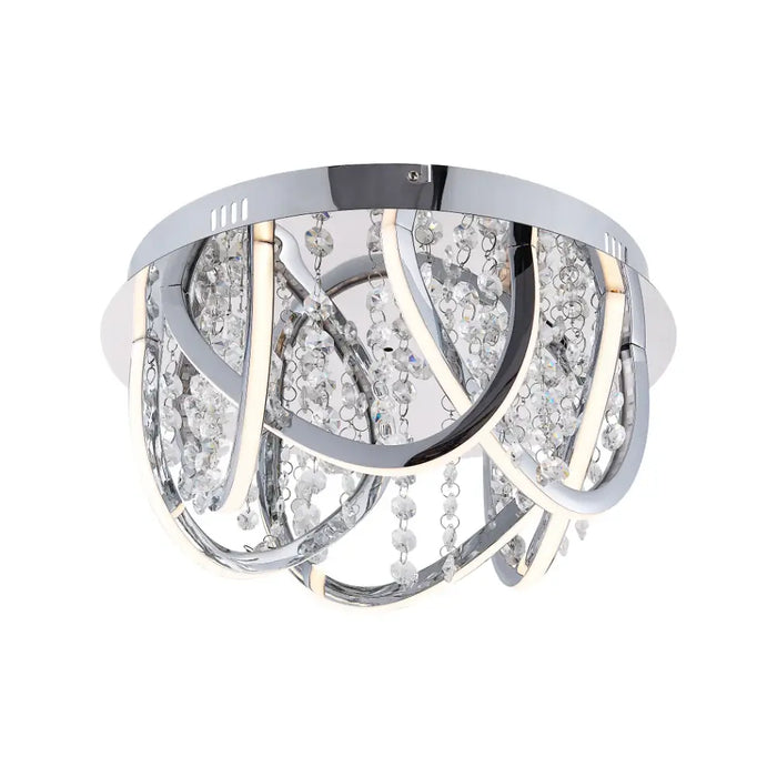 Telbix LUXIA: Round Elegant RGB LED Close to Ceiling Pendant Light (Available in 24W, 36W & 44W)