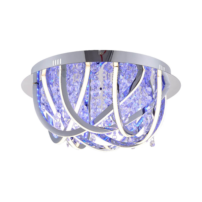 LUXIA: Round Elegant RGB LED Close to Ceiling Pendant Light (Available in 24W, 36W & 44W)