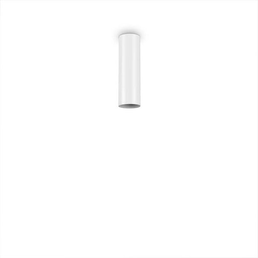 Ideal Lux LOOK: Interior Cylindrical Aluminium Ceiling Light (Available in Black & White | 20cm & 40cm)
