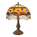 G&G Bros MADONNA: Beaded Large Leadlight Table Lamp