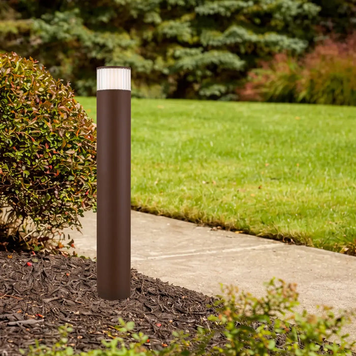 MALABO: 3000K IP65 Exterior LED Bollard Light (Available in Grey, Black & Rust)