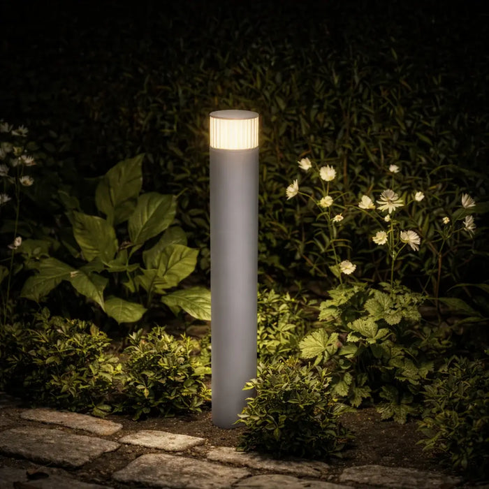 MALABO: 3000K IP65 Exterior LED Bollard Light (Available in Grey, Black & Rust)