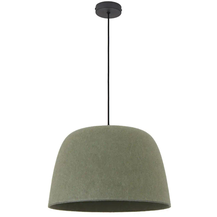 Telbix MALIN: Eco-friendly Pendant Light (Available Green, Grey & Black)