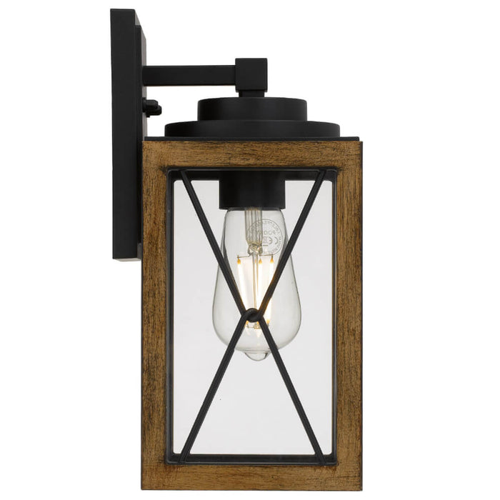 CAPSTAN: Classic Style Black IP43 Exterior Wall Light (available in 30cm & 40cm)