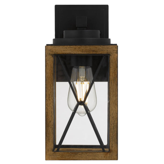 CAPSTAN: Classic Style Black IP43 Exterior Wall Light (available in 30cm & 40cm)