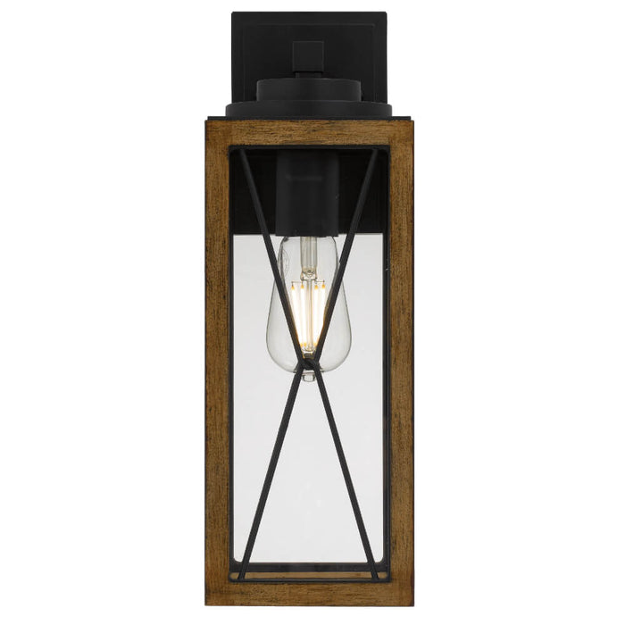 CAPSTAN: Classic Style Black IP43 Exterior Wall Light (available in 30cm & 40cm)