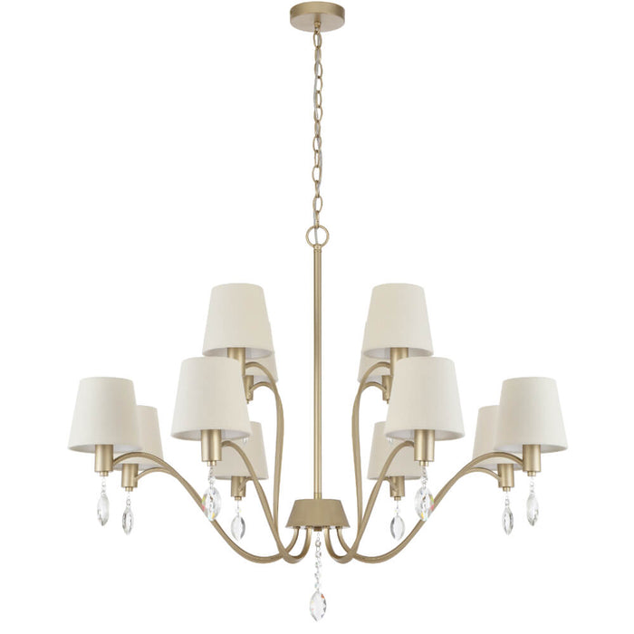 MALVERN: Vintage-style Pendant Light (Available in 3 Light, 8 Light & 12 Light)