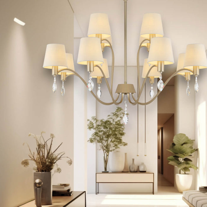 MALVERN: Vintage-style Pendant Light (Available in 3 Light, 8 Light & 12 Light)