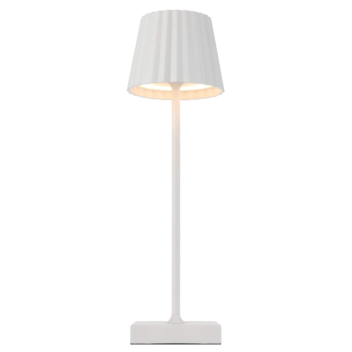 MINDY: Outdoor Rechargeable LED Table Lamp (Available in Black, Brown, Green & White)
