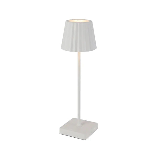 Telbix MINDY: Outdoor Rechargeable LED Table Lamp (Available in Black, Brown, Green & White)