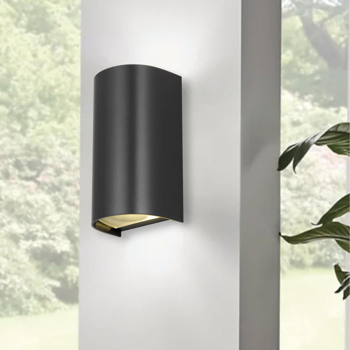 MIRO: Up/Down Exterior Wall Light (available in Black, Grey & White)