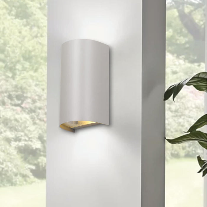 MIRO: Up/Down Exterior Wall Light (available in Black, Grey & White)