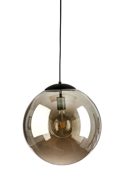 MIRROR - Smokey Glass Sphere Pendant Light