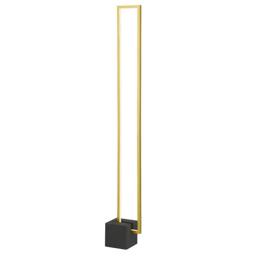 Grey and gold online floor lamp