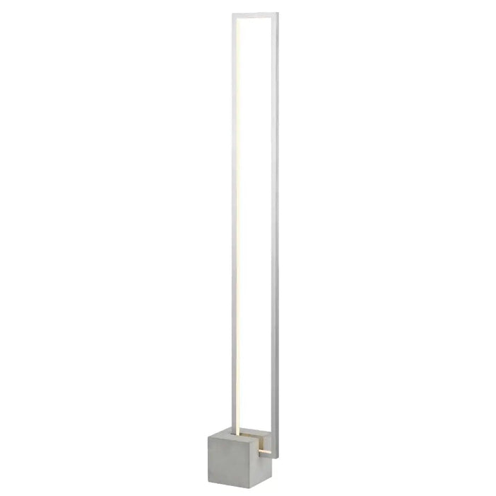 MODRIC: Modern Rectangular Floor Lamp (Avail in Gold & Grey)