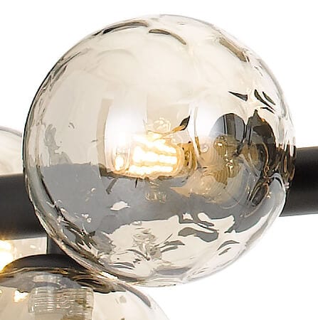 MORAN 18 Lights Pendant (avail in Black Opal, Antique Gold & Black Smoke)