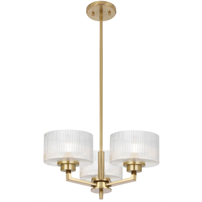 MORENO II: Glass Pendant Light (Available in Black, Antique Gold, and Antique Silver | 3 Light, 5 Light and 8 Light)