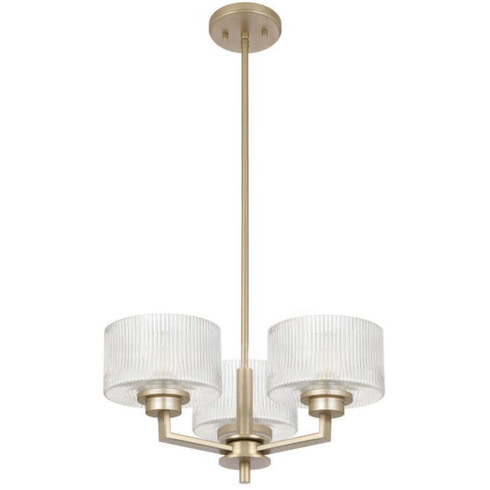 MORENO II: Glass Pendant Light (Available in Black, Antique Gold, and Antique Silver | 3 Light, 5 Light and 8 Light)