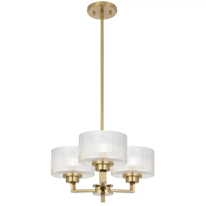 MORENO II: Glass Pendant Light (Available in Black, Antique Gold, and Antique Silver | 3 Light, 5 Light and 8 Light)