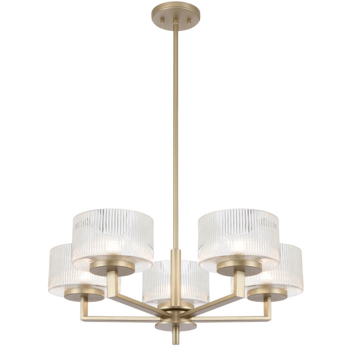 MORENO: Glass Pendant Light (Available in Black, Antique Gold, and Antique Silver | 3 Light, 5 Light and 8 Light)