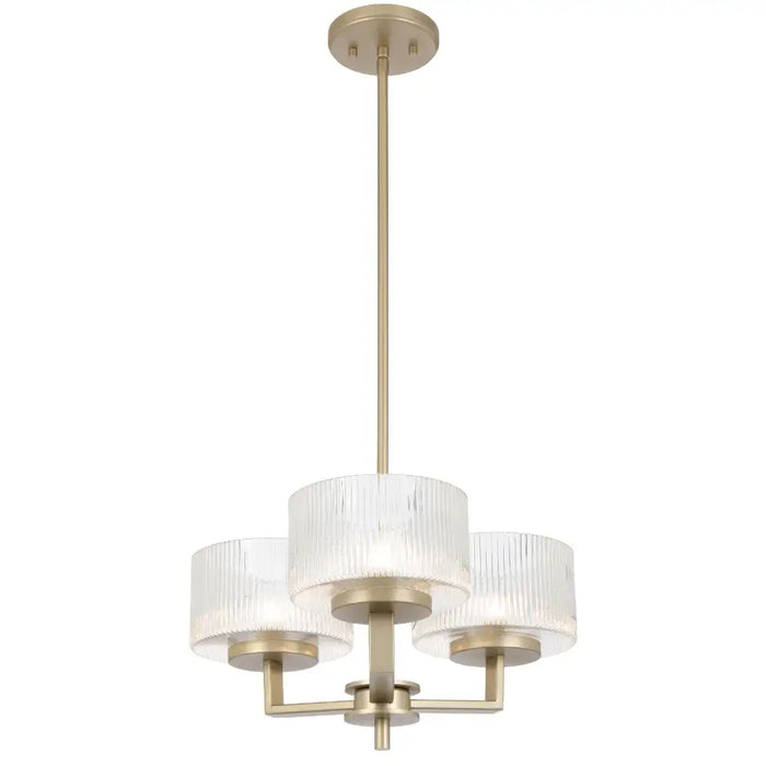 MORENO: Glass Pendant Light (Available in Black, Antique Gold, and Antique Silver | 3 Light, 5 Light and 8 Light)