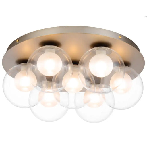 Telbix MOSARI: Contemporary Style Close to Ceiling Pendant Light (Available in Black Matt & Gold Matt, 3 Light & 7 Light)