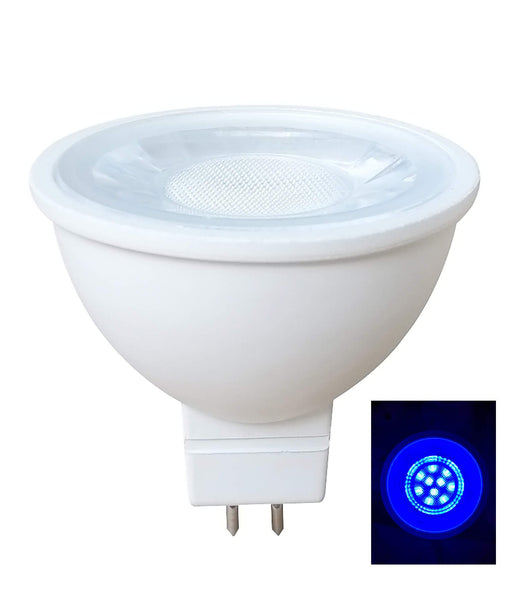 CLA 5W MR16 Coloured LED Globes (Avail in Blue, Green & Red)