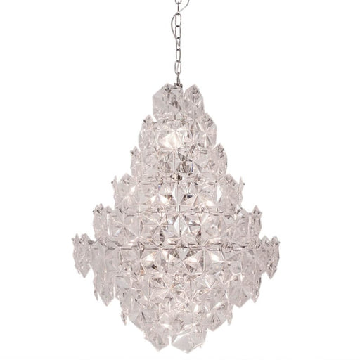By Rydens MONARQUE: 11 Lights Clear Chandelier Pendant Light