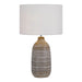 Telbix NASTRO: Boho Natural Brown Ceramic Base Table Lamp