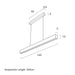 NAVARO II: LED Dimmable Linear Pendant Light (Available in 120cm & 240cm)
