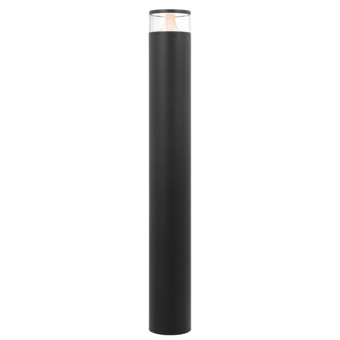 NORAL: Black Exterior LED Bollard Light