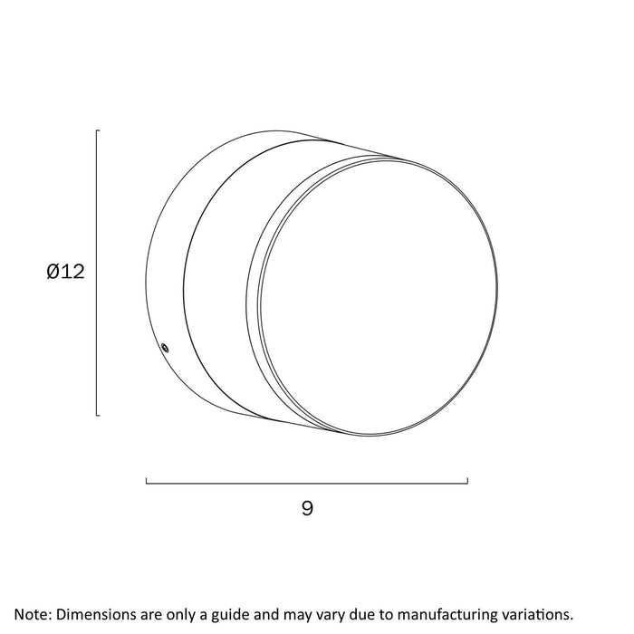 NORAL: Exterior LED Wall Light