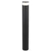 Telbix NORAL: Black Exterior LED Bollard Light