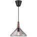 Nordlux NORI 27cm Metal Pendant Light (avail in Black, White, Copper, Smoked & Brushed Steel)