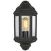 Telbix ODIN: Black IP44 Exterior Wall Light