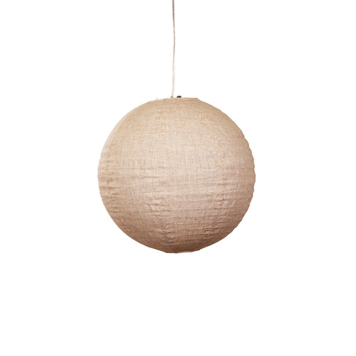 Oriel KANTO: Flax Round Linen Shade Only (Available in 40cm, 60cm & 80cm)