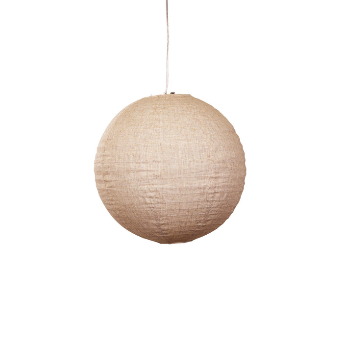 Oriel KANTO: Flax Round Linen Shade Only (Available in 40cm, 60cm & 80cm)